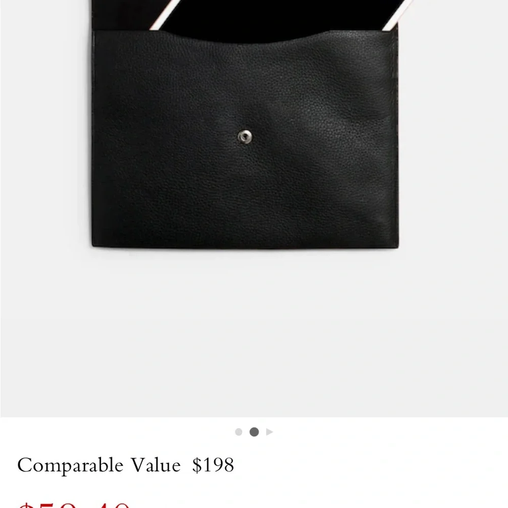 Coach tablet cover - new!